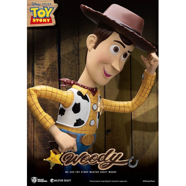 WOODY MASTERCRAFT 46cm - DISNEY TOY STORY
