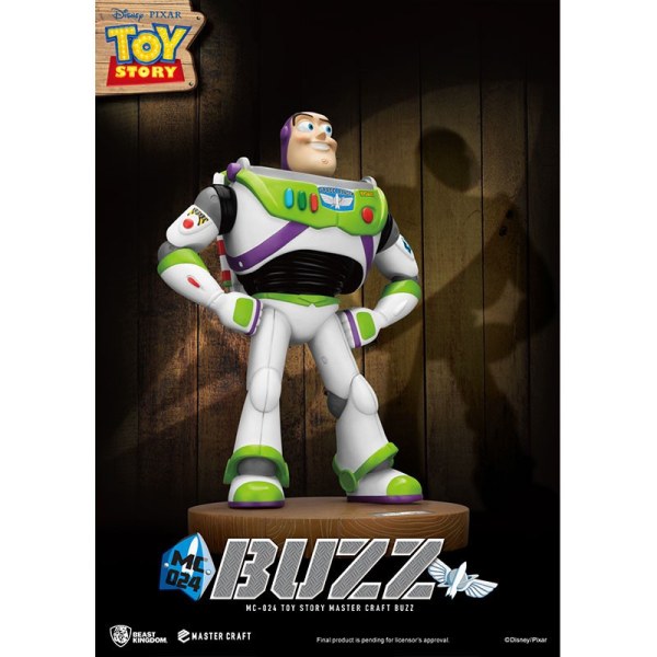 BUZZ LIGHTYEAR MASTERCRAFT 38cm - DISNEY TOY STORY
