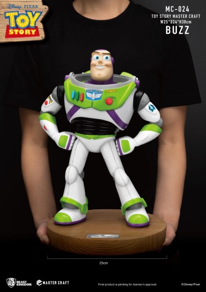 BUZZ LIGHTYEAR MASTERCRAFT 38cm - DISNEY TOY STORY