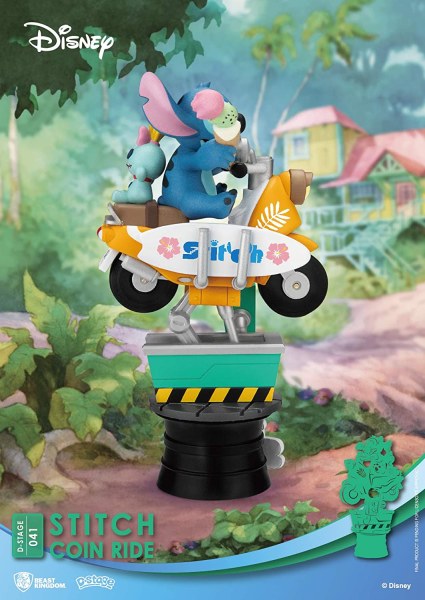 STITCH SU SCOOTER IN MOVIMENTO- DISNEY D-STAGE