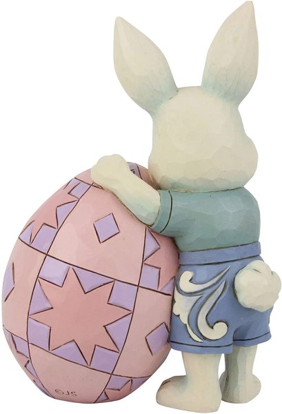CONIGLIETTO CON UOVO DI PASQUA JIM SHORE HEARTWOOD CREEK