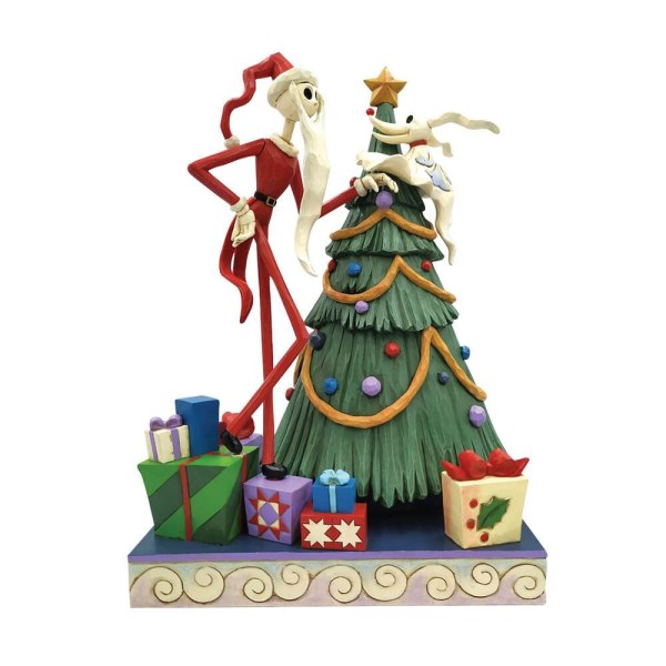 SANTA JACK E ZERO FANNO L'ALBERO DI NATALE - DISNEY TRADITIONS