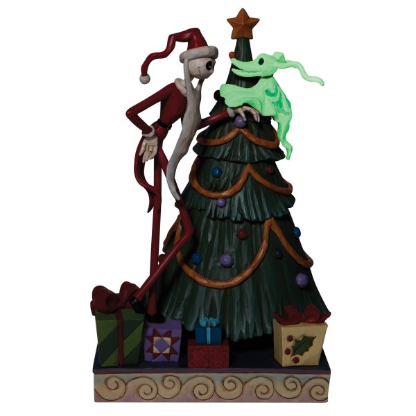 SANTA JACK E ZERO FANNO L'ALBERO DI NATALE - DISNEY TRADITIONS