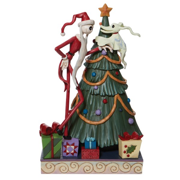 SANTA JACK E ZERO FANNO L'ALBERO DI NATALE - DISNEY TRADITIONS