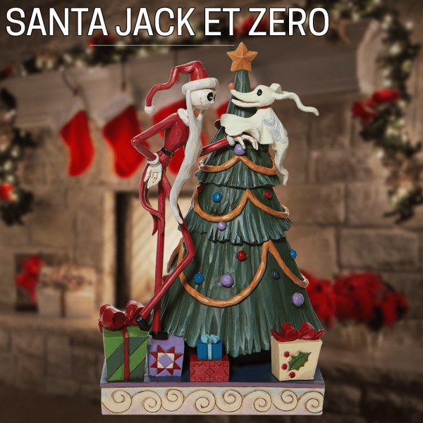 SANTA JACK E ZERO FANNO L'ALBERO DI NATALE - DISNEY TRADITIONS