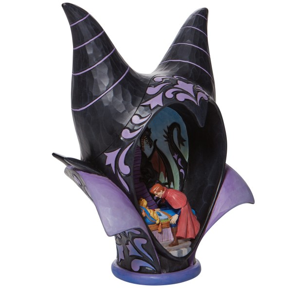 DIORAMA CASCO MALEFICA - DISNEY TRADITIONS