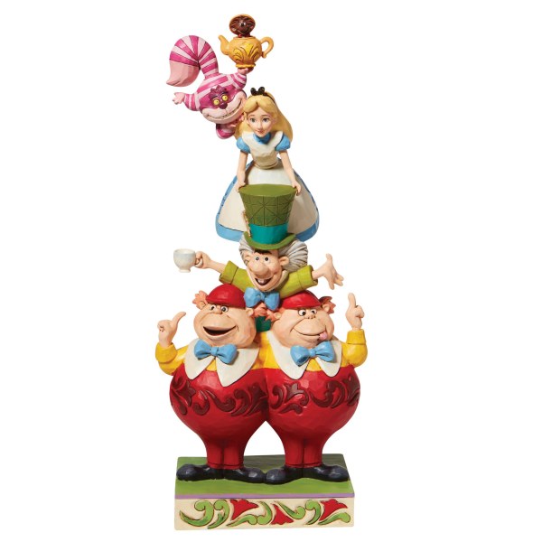 TORRE UMANA ALICE NEL PAESE DELLE MERAVIGLIE - DISNEY TRADITIONS