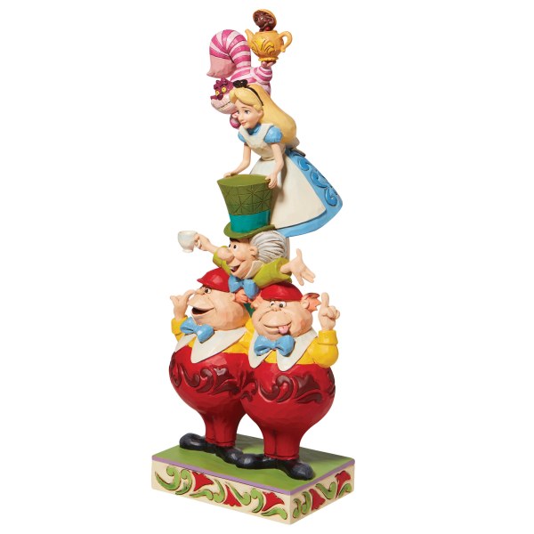 TORRE UMANA ALICE NEL PAESE DELLE MERAVIGLIE - DISNEY TRADITIONS