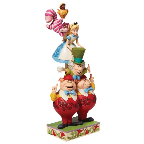 TORRE UMANA ALICE NEL PAESE DELLE MERAVIGLIE - DISNEY TRADITIONS