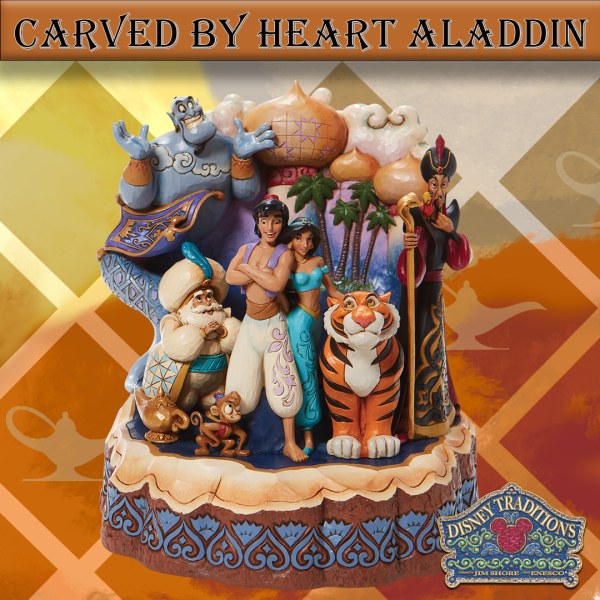 CARVED BY HEART ALADINO - DISNEY TRADITIONS