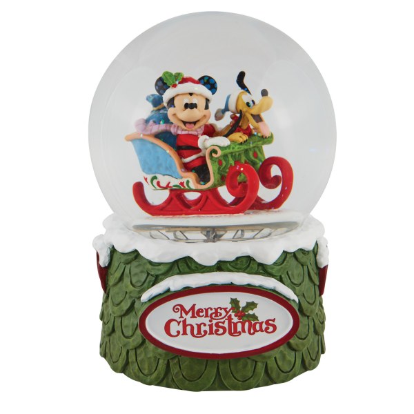 PALLA DI NEVE TOPOLINO E PLUTO  - DISNEY TRADITIONS