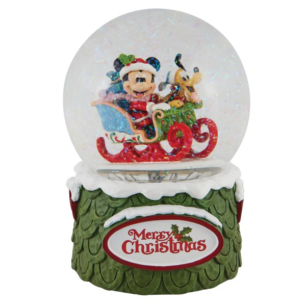 PALLA DI NEVE TOPOLINO E PLUTO  - DISNEY TRADITIONS
