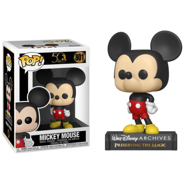 FUNKO POP! 801 -  TOPOLINO 50TH - DISNEY ARCHIVES