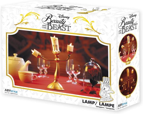 LAMPADA A LUCE LED - DISNEY LA BELLA E LA BESTIA