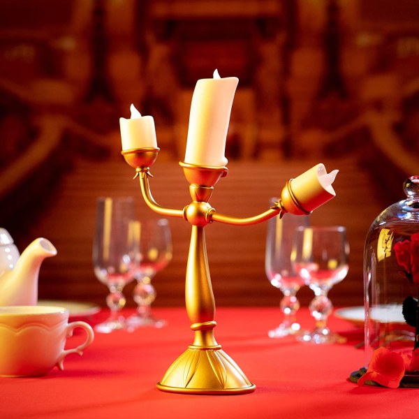 LAMPADA A LUCE LED - DISNEY LA BELLA E LA BESTIA