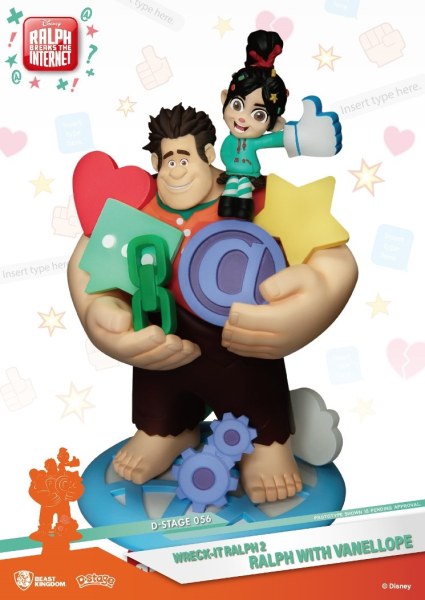 RALPH CON VANELLOPE RALPH SPACCA INTERNET - DISNEY D-SELECT