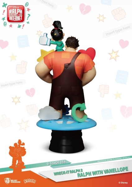 RALPH CON VANELLOPE RALPH SPACCA INTERNET - DISNEY D-SELECT