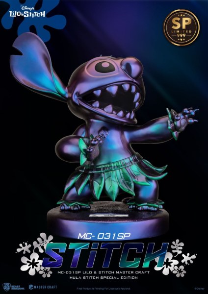 HULA STITCH EDIZIONE SPECIALE - DISNEY MASTERCRAFT