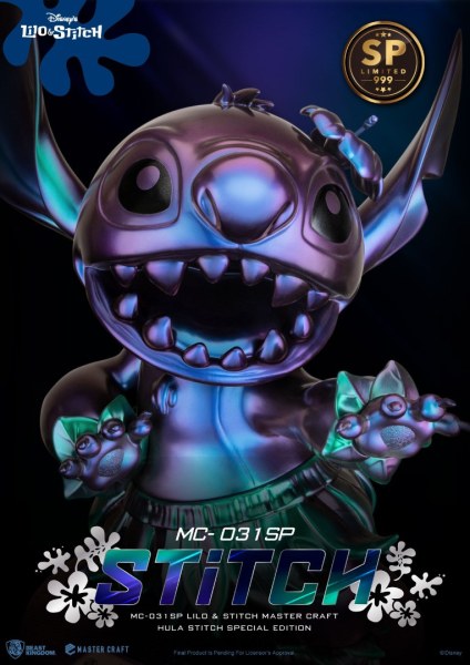 HULA STITCH EDIZIONE SPECIALE - DISNEY MASTERCRAFT