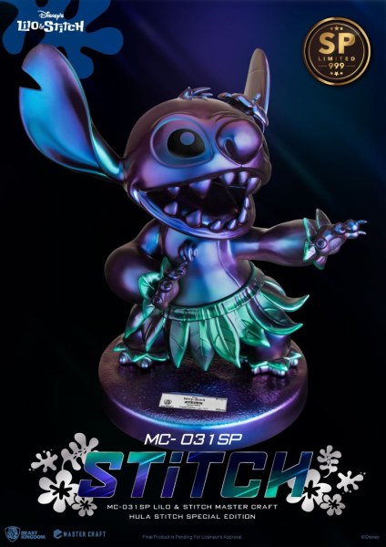 HULA STITCH EDIZIONE SPECIALE - DISNEY MASTERCRAFT