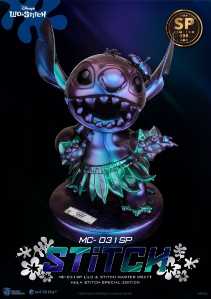 HULA STITCH EDIZIONE SPECIALE - DISNEY MASTERCRAFT