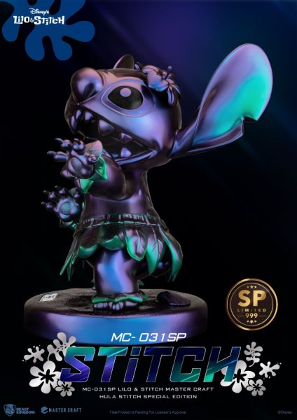 HULA STITCH EDIZIONE SPECIALE - DISNEY MASTERCRAFT