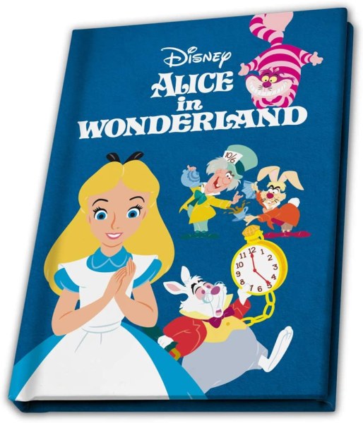QUADERNO A6 ALICE NEL PAESE DELLE MERAVIGLIE - DISNEY
