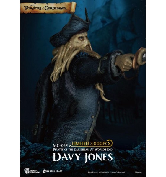 DAVY JONES PIRATI DEI CARAIBI - DISNEY MASTERCRAFT