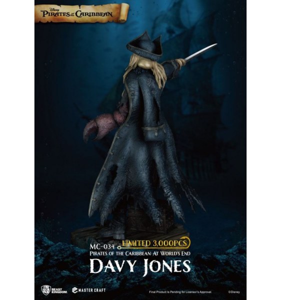 DAVY JONES PIRATI DEI CARAIBI - DISNEY MASTERCRAFT