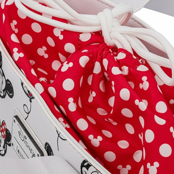 BORSA A MANO CON PALLONCINO TOPOLINO E MINNIE - DISNEY LOUNGEFLY
