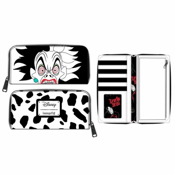 PORTAFOGLIO CRUELLA  - DISNEY LOUNGEFLY