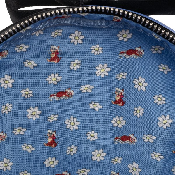 MINI ZAINO ALICE NEL PAESE DELLE MERAVIGLIE CON SACCHETTO STACCABILE - DISNEY LOUNGEFLY