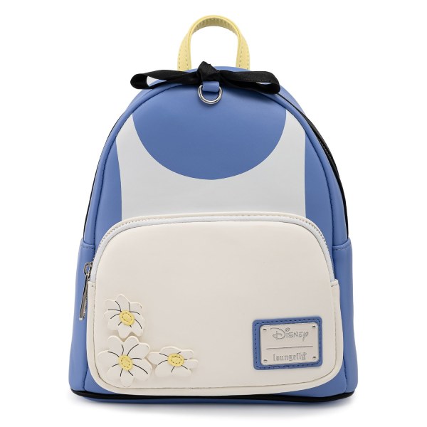 MINI ZAINO ALICE NEL PAESE DELLE MERAVIGLIE CON SACCHETTO STACCABILE - DISNEY LOUNGEFLY