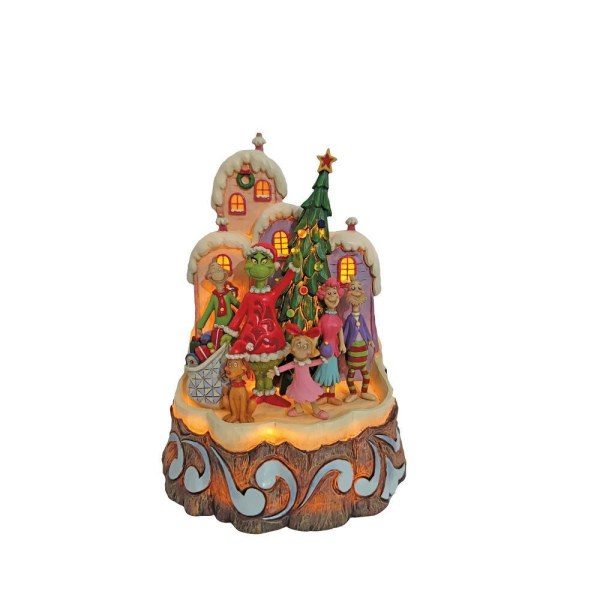 GRINCH SCOLPITO DAL CUORE - JIM SHORE GRINCH