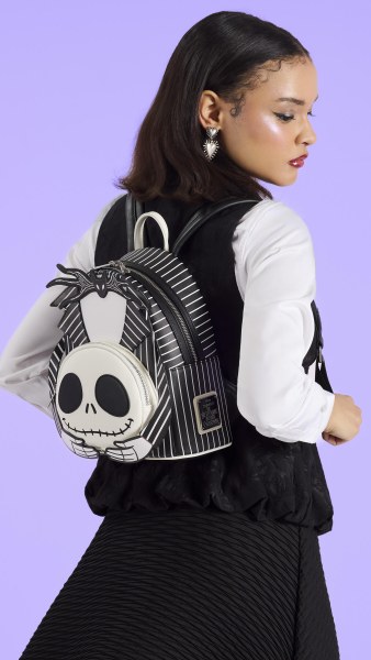 MINI ZAINO SENZA TESTA JACK SKELLINGTON - DISNEY LOUNGEFLY