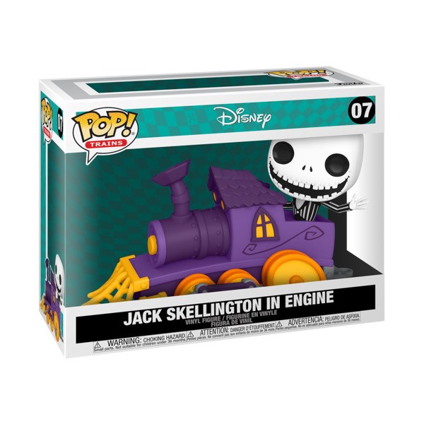 FUNKO POP! 07 - NIGTHMARE BEFORE CHRISTMAS -  JACK SU UN TRENO