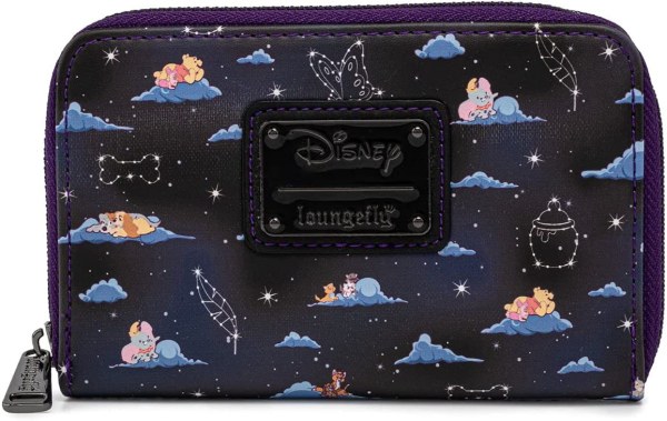 PORTAFOGLIO PERSONAGGI CLASSICI E NUVOLE - DISNEY LOUNGEFLY