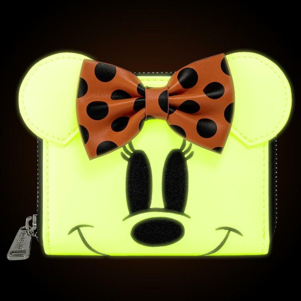 PORTAFOGLIO MINNIE FANTASMA ( BRILLA AL BUIO ) - DISNEY LOUNGEFLY