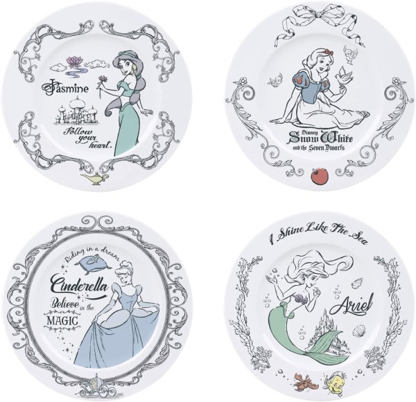 SET DI 4 PIATTI PRINCIPESSE DISNEY - DISNEY