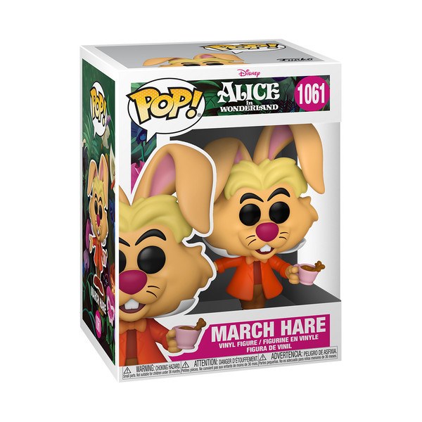 FUNKO POP! 1061 - DISNEY ALICE NEL PAESE DELLE MERAVIGLIE - LA LEPRE MARZOLINA