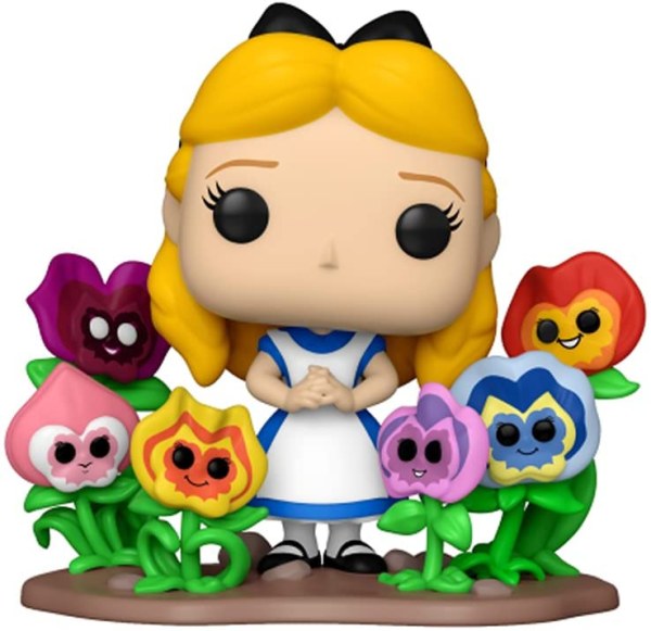 FUNKO POP! 1057 DELUXE DISNEY ALICE NEL PAESE DELLE MERAVIGLIE - ALICE CON FIORI