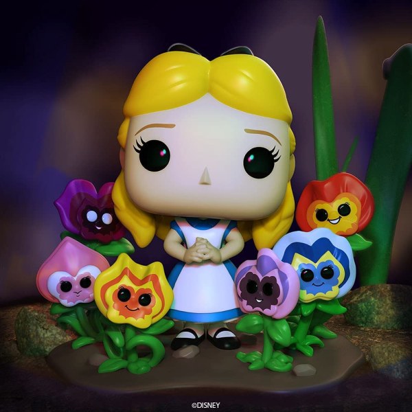 FUNKO POP! 1057 DELUXE DISNEY ALICE NEL PAESE DELLE MERAVIGLIE - ALICE CON FIORI