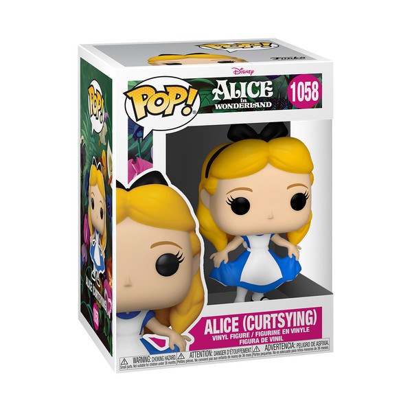FUNKO POP! 1058 DISNEY ALICE NEL PAESE DELLE MERAVIGLIE - ALICE CHE SI INCHINA
