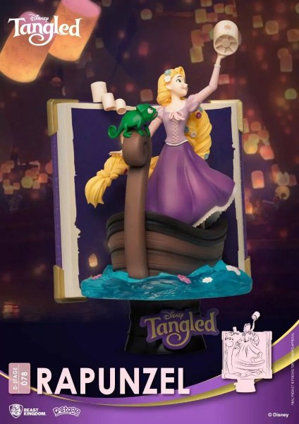 IL STORYBOOK DELLE FIABE DI RAPUNZEL - DISNEY D-STAGE