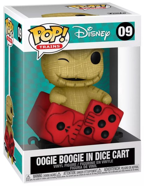 FUNKO POP! 09 - NIGTHMARE BEFORE CHRISTMAS - OOGIE BOOGIE NEL CARRELLO DADI