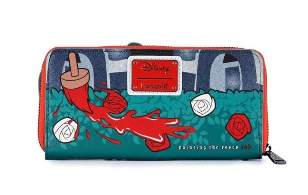 PORTAFOGLIO VILLAIN SCENA REGINA DI CUORI - DISNEY LOUNGEFLY