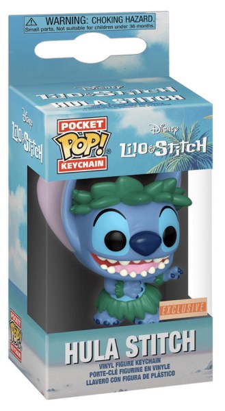 FUNKO POP! KEYCHAIN - DISNEY LILO & STITCH - HULA STITCH
