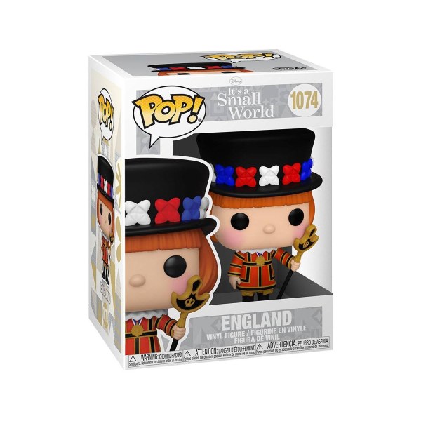 FUNKO POP! 1074 - DISNEY SMALL WORLD - INGHILTERRA