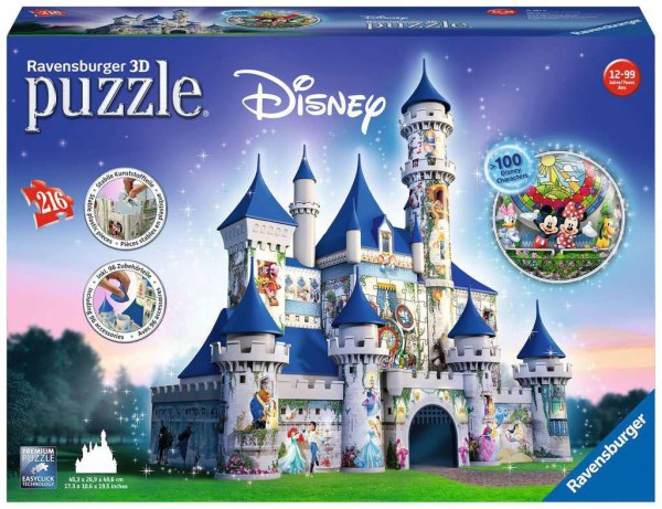 PUZZLE 3D CASTELLO DISNEY ( 216 PEZZI ) - DISNEY