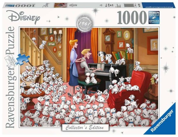 PUZZLE COLLECTOR'S EDITION LA CARICA DEI 101 ( 1000 PEZZI ) - DISNEY
